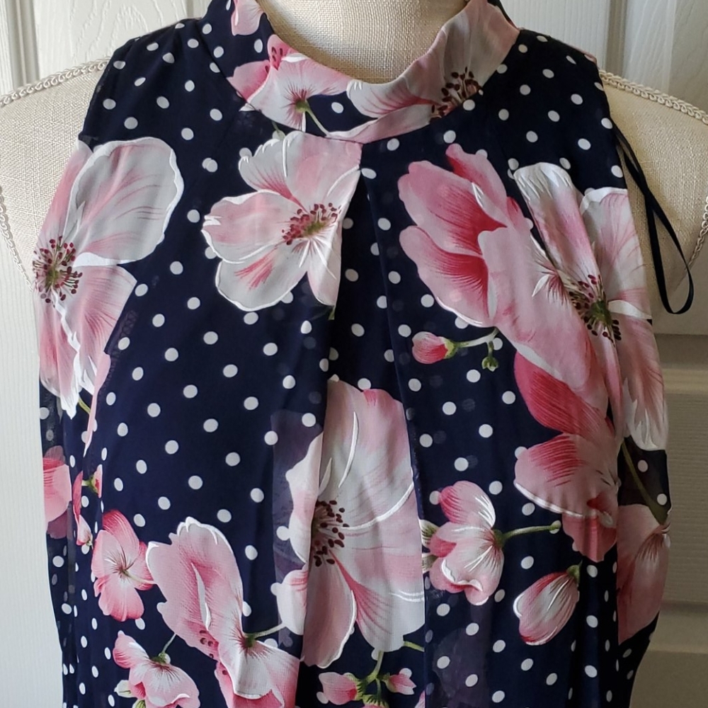 Chiffon dress - Picture 3 of 5